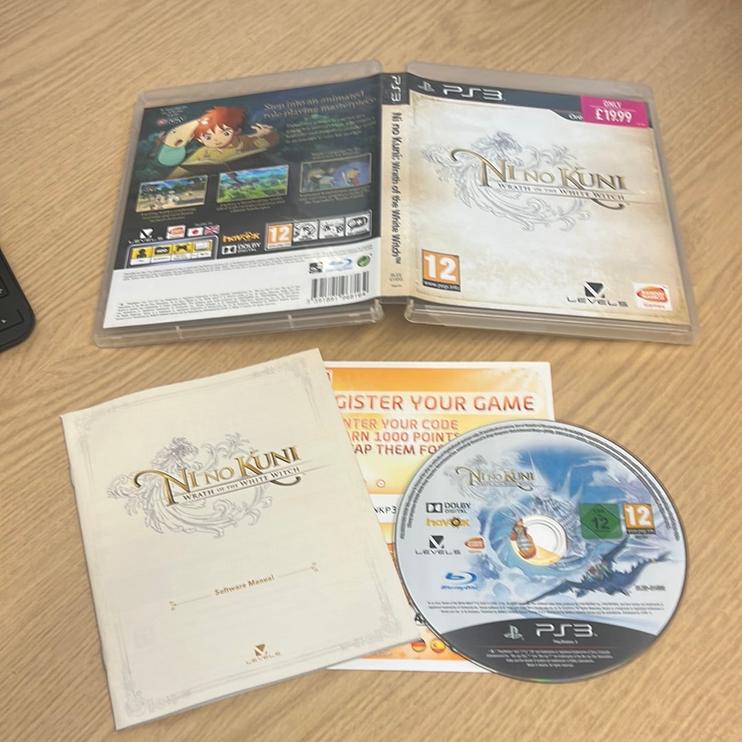 Ni no Kuni Wrath of the White Witch PS3 Game Ni no Kuni Wrath of the White Witch PS3 Game